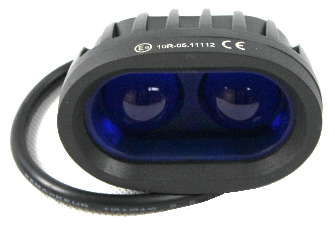 

Lampa 2 Led Cree Halogen 8W 12V 24V Niebieska Ce