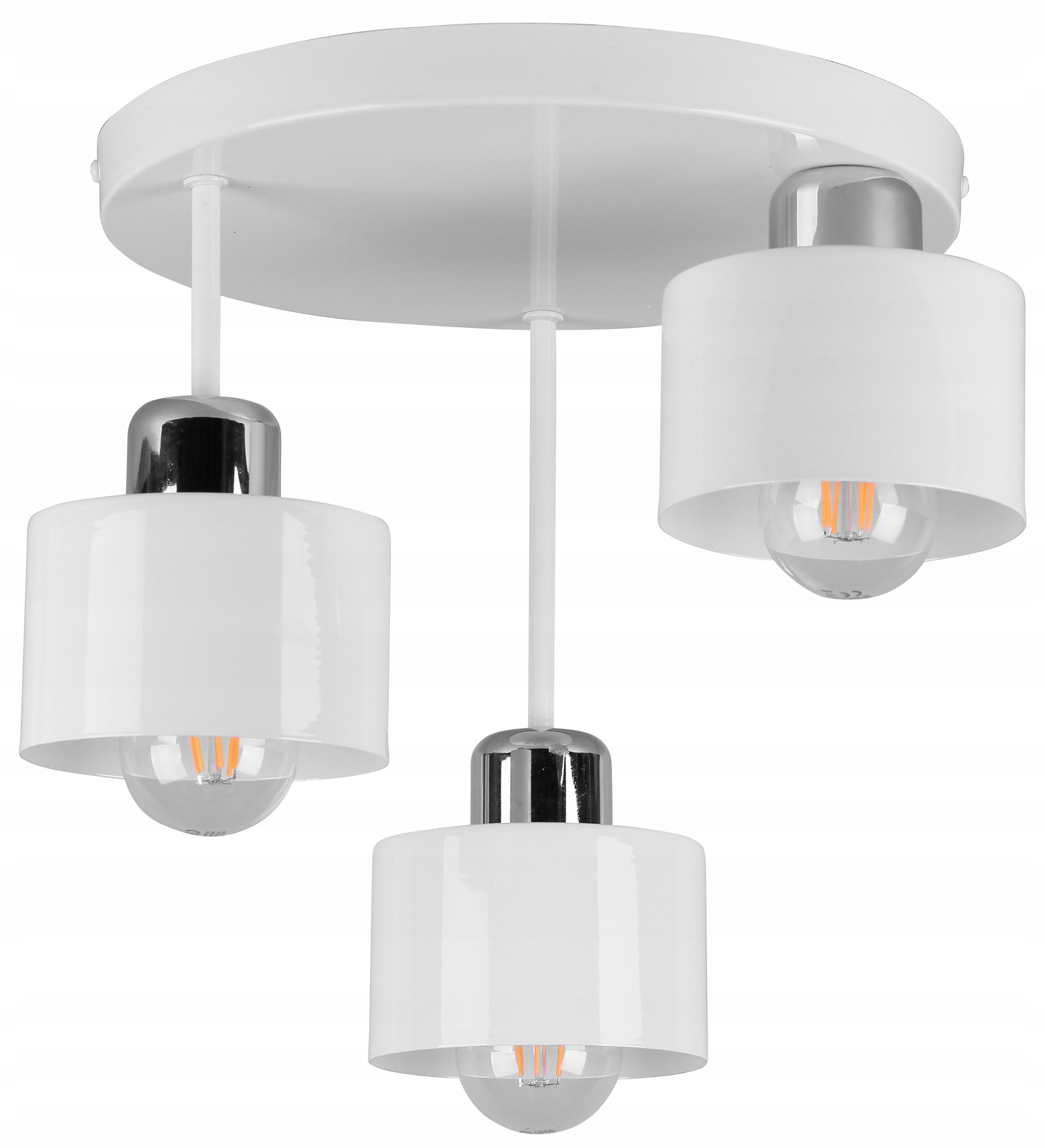 

Lampa Wisząca Sufitowa Plafon Metalowa E27