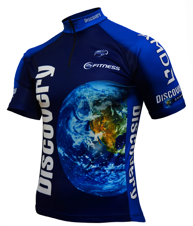 Koszulka Kolarska Discovery rozm L -Vika-Sport Marka VikaSport