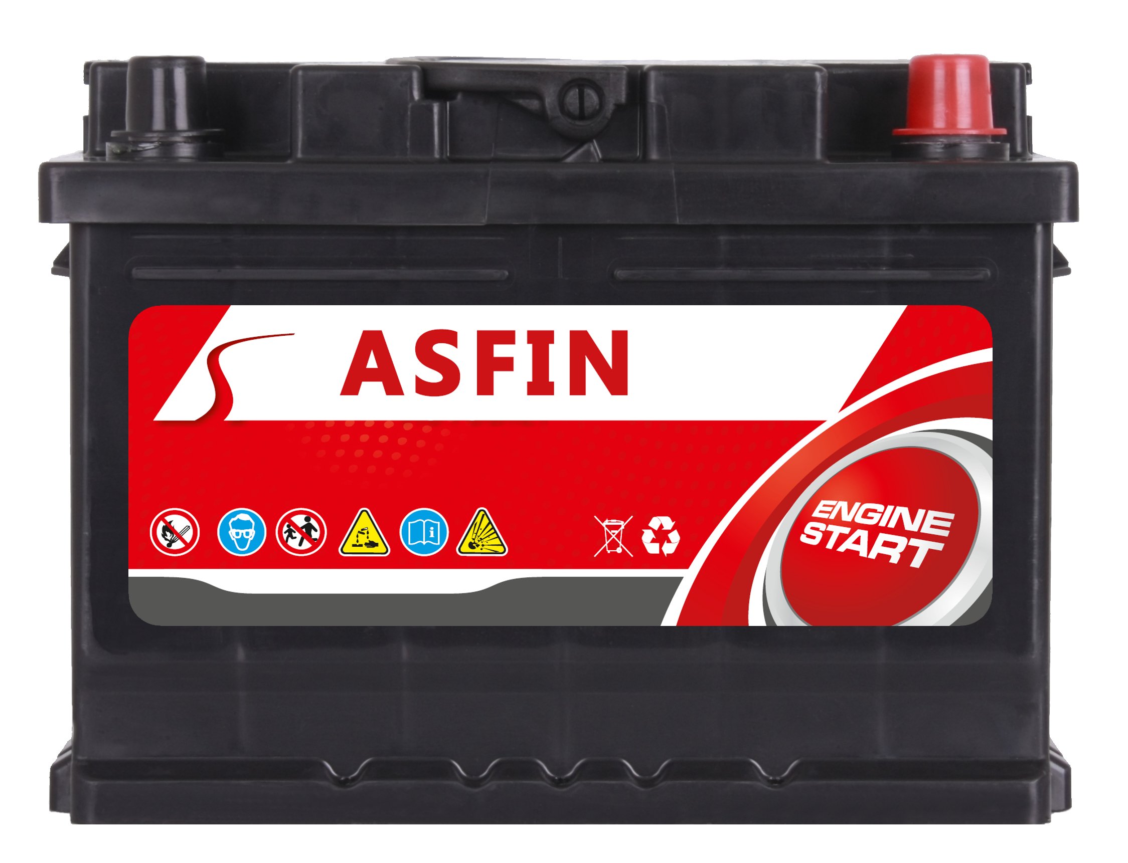 AS55 - Аккумулятор ASFIN 12V 55AH 480A (EN)