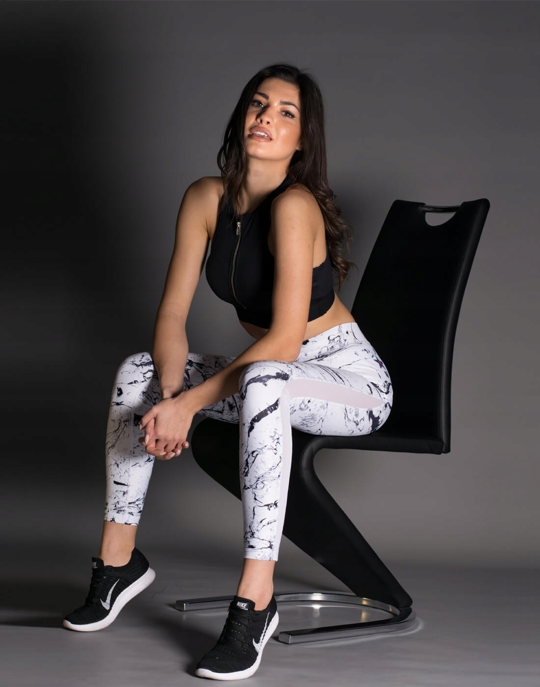 LEGGINSY SHAPESTAR - MARBLE STAR XS Kolor wielokolorowy