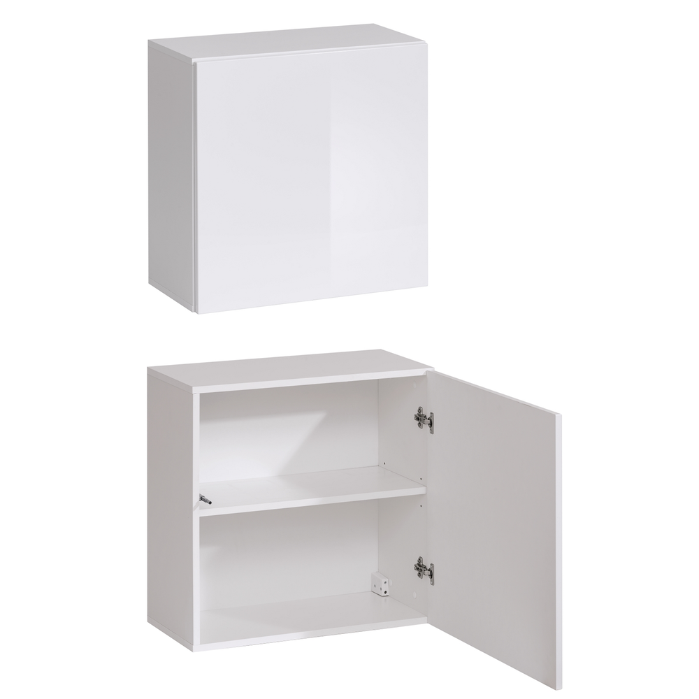 MEBLOŚCIANKA SWAP VI - WW, W. POŁYSK PVC Kolor mebla biały