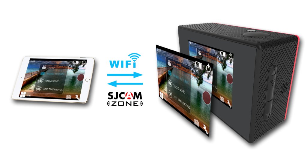 KAMERA SPORTOWA SJCAM SJ4000 WiFi AKCESORIA Model SJ4000