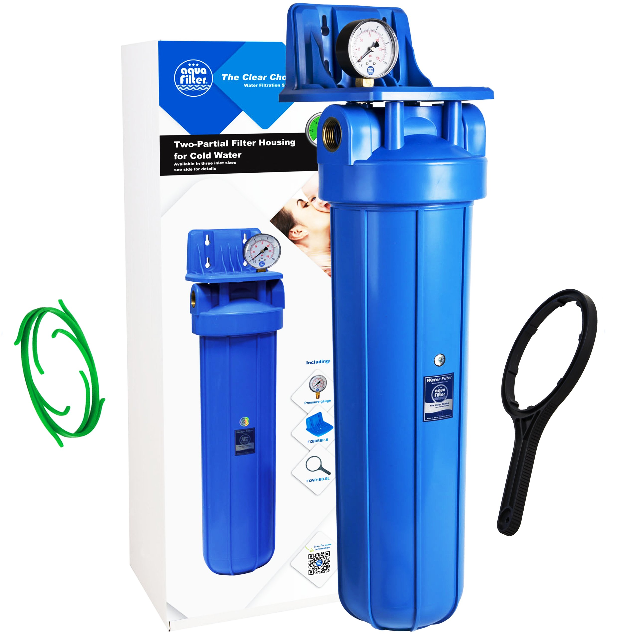 Фото - Фільтр для води Aquafilter FH20B1-B-WB Filtr  Big Blue Bb 20" 