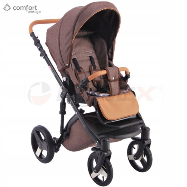 Wózek dziecięcy Comfort Prestige (len) Lonex 4w1 Model Prestige