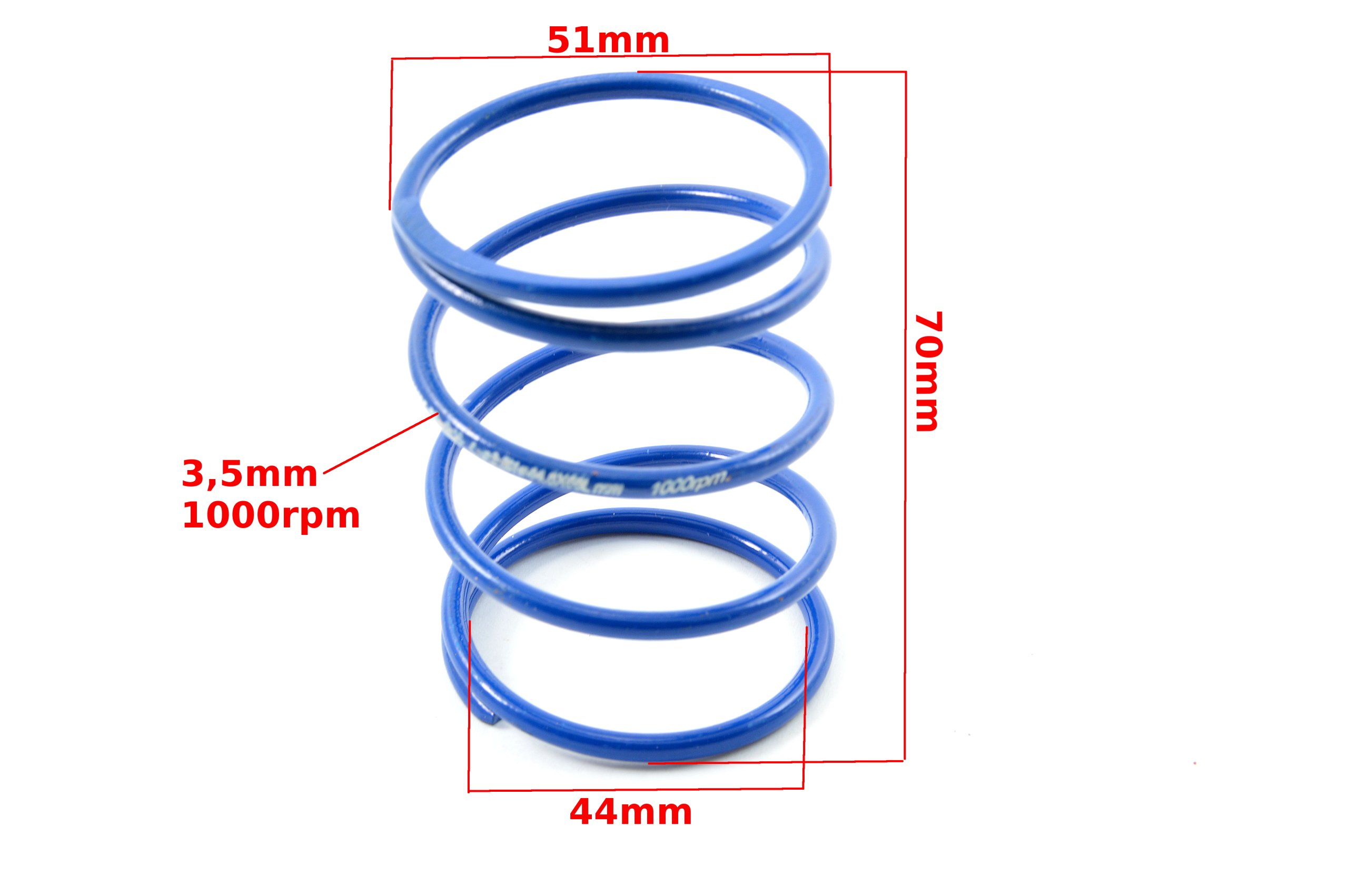 SPRĘŻYNA CENTRALNA SPRZĘGŁA NIEBIESKA 2T 1000r.p.m Producent Acme