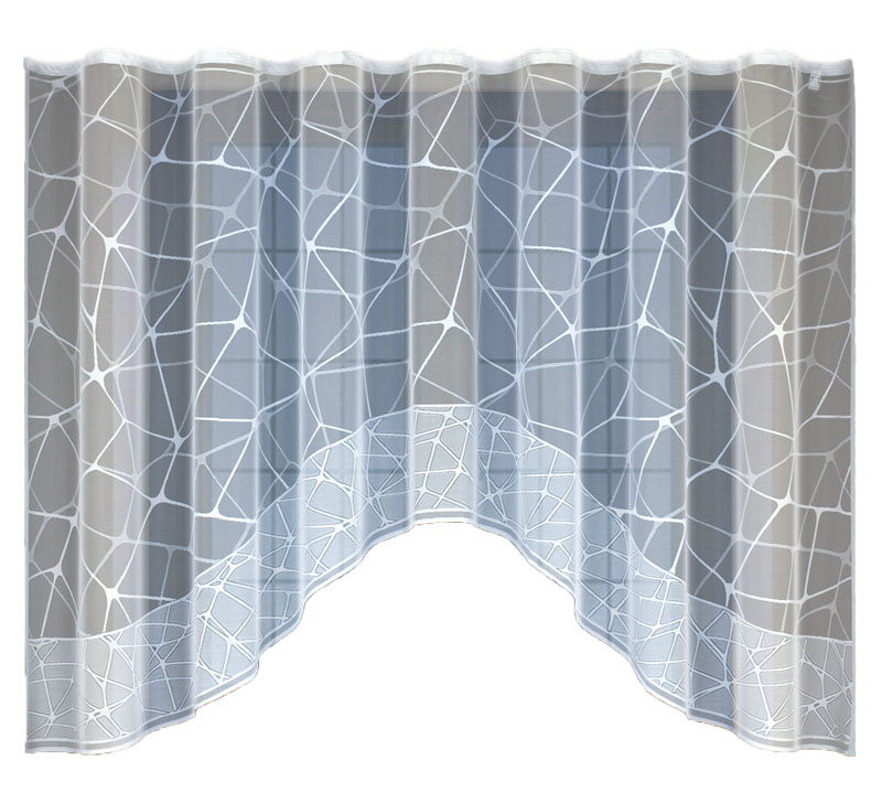 

Biała Firanka Żakardowa 238300 160x300cm