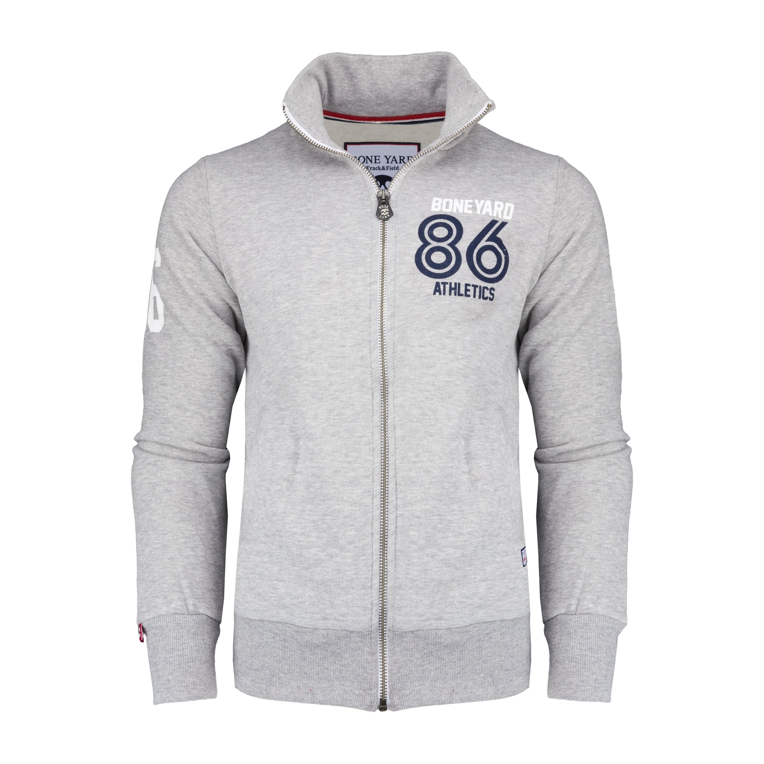 

Bone Yard bawełniana rozpinana bluza Polo Boss XXL