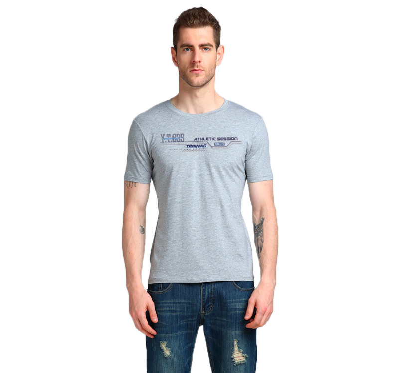 

Koszulka Podkoszulek Tshirt Męski TM03 5XL melanż