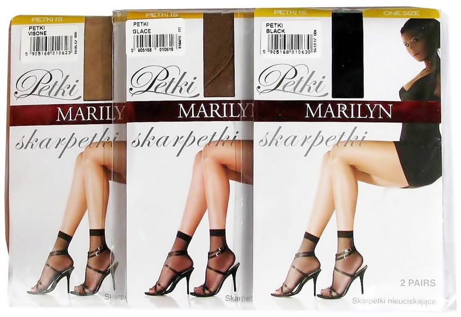 

3-Pak Marilyn Skarpetki Petki 2 Pary r.UNI