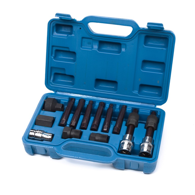 KLUCZE DO ALTERNATORA ZE SPRZĘGŁEM ZESTAW 13el. Marka Farys