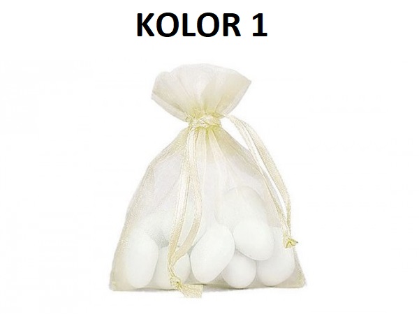 WORECZKI Z ORGANZY 10x13 ŚLUB 2SZT WORECZEK 8KOLOR Rodzaj inne