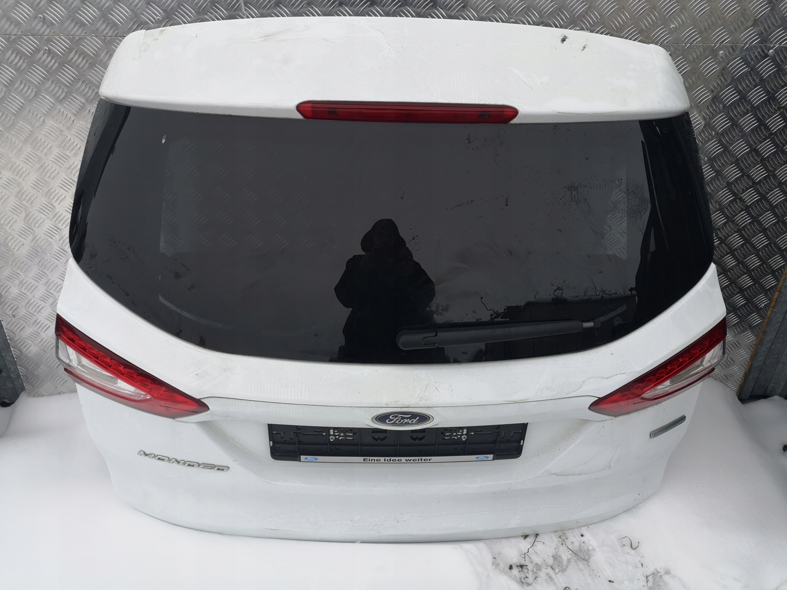 FORD MONDEO MK5 KOMBI KLAPA BAGAŻNIKA FROST-WEISS