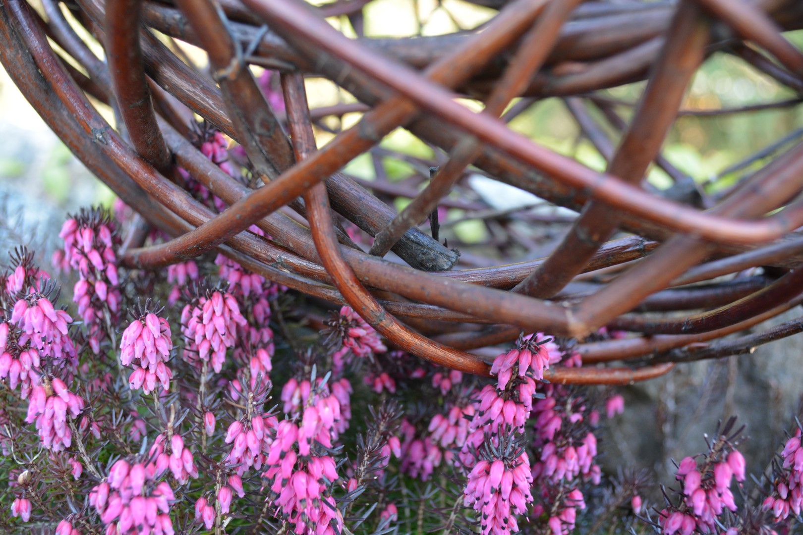 KULA WIKLINOWA KOMPLET 3 SZTUK ŚREDNICA 40,30,20 Seria Kule wiklinowe