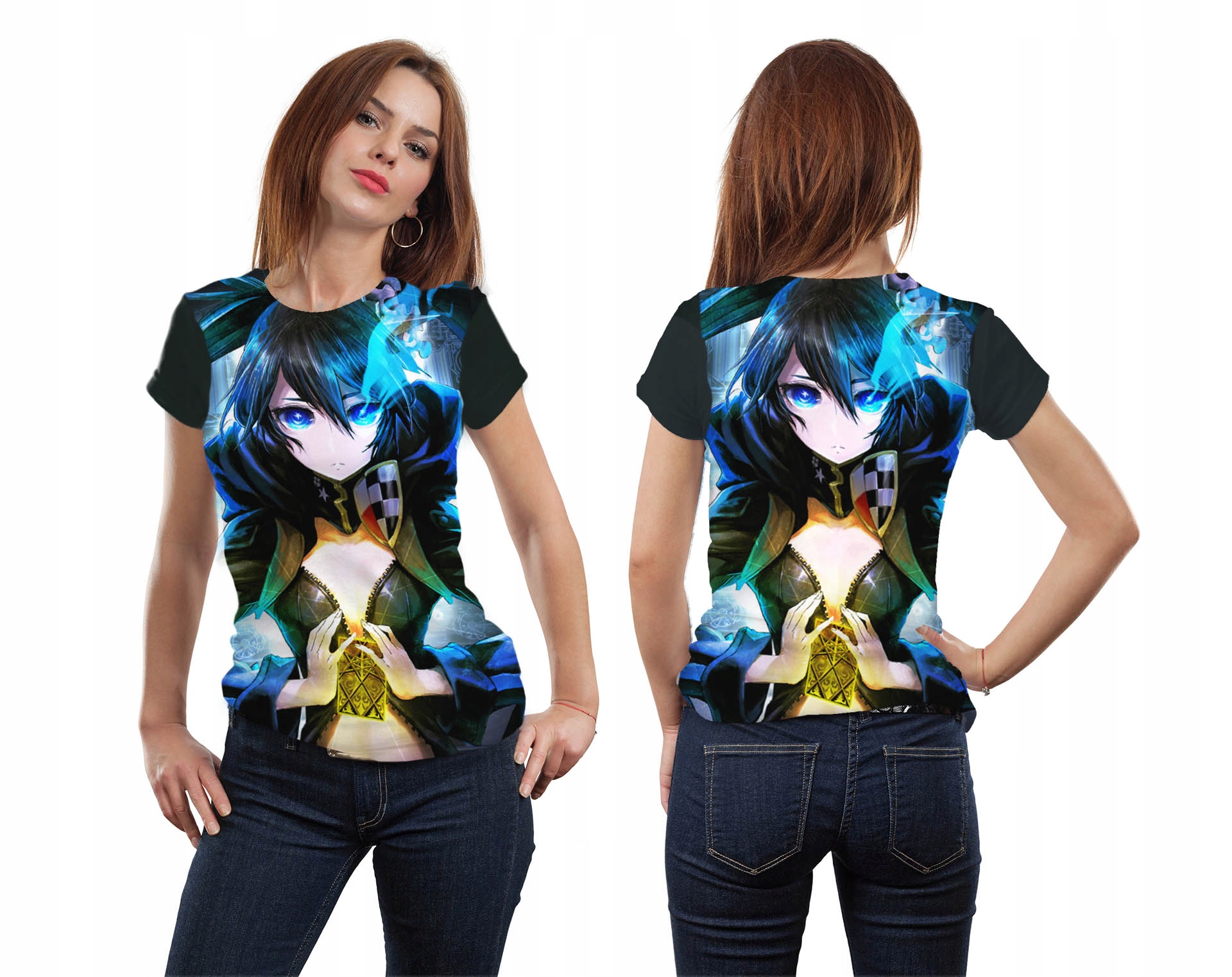 

Koszulka 3D Fullprint T-shirt Manga M Modna Pl
