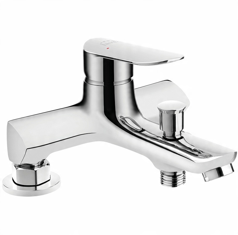 

Bateria Wannowa Ścienna Nawannowa 2-OTWOROWA Chrom