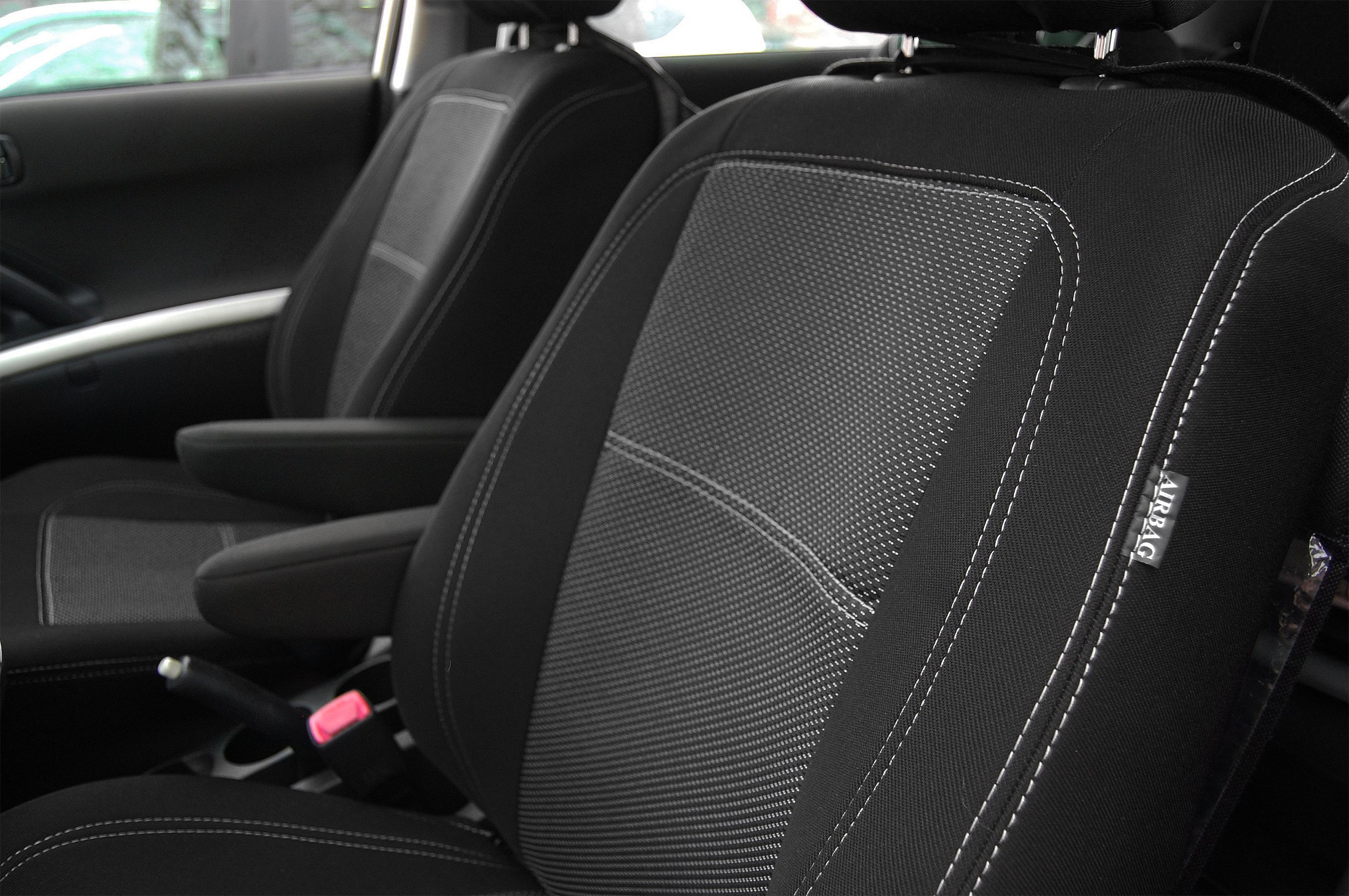 Pokrowce na fotele samochodowe szyte na miarę Citroen C3 II ŻAKARD Producent Erjot