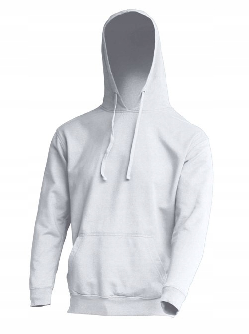 

Bluza z kapturem męska - Biała - S