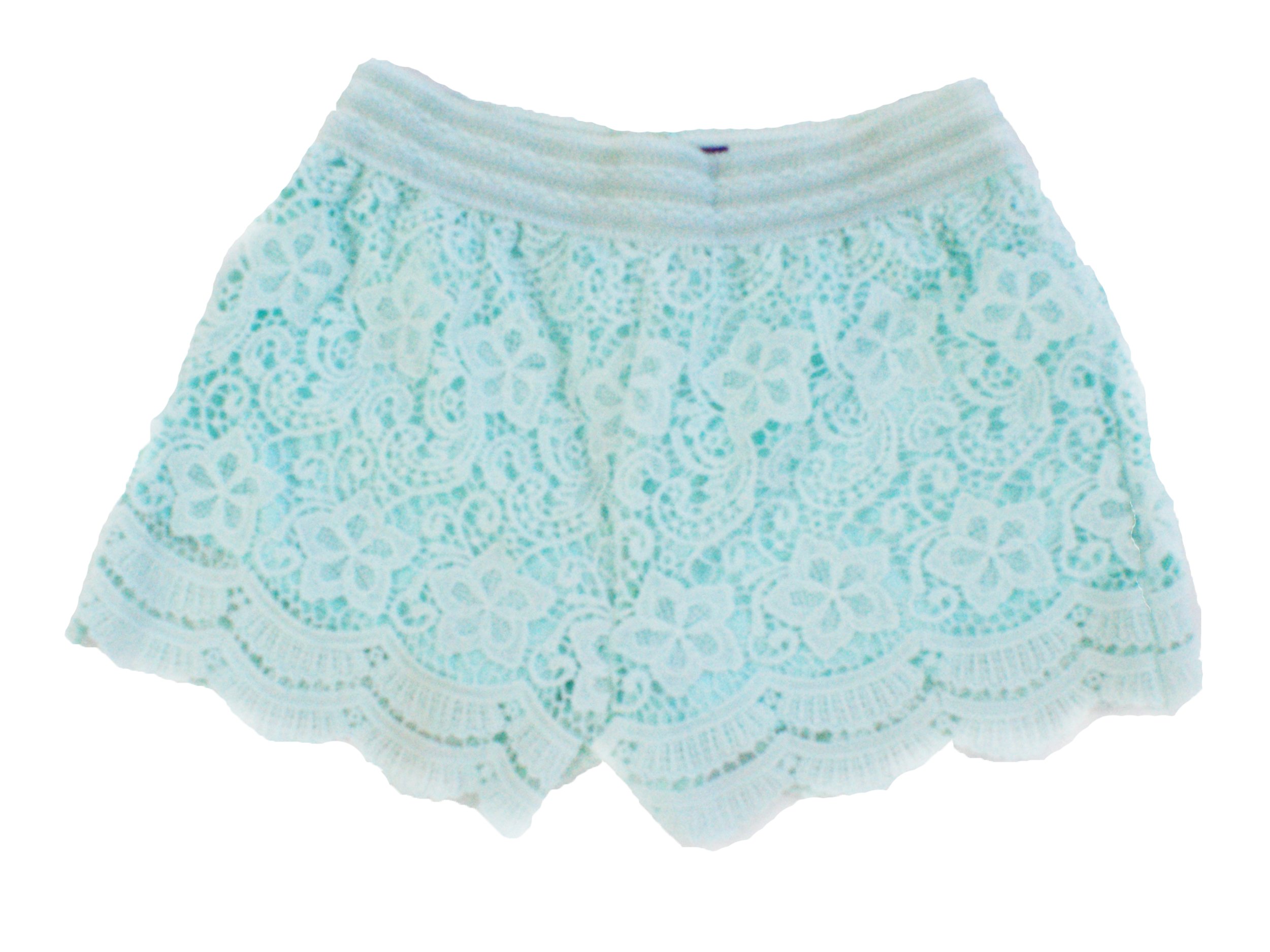 

Spodenki szorty damskie koronka short mini krótkie