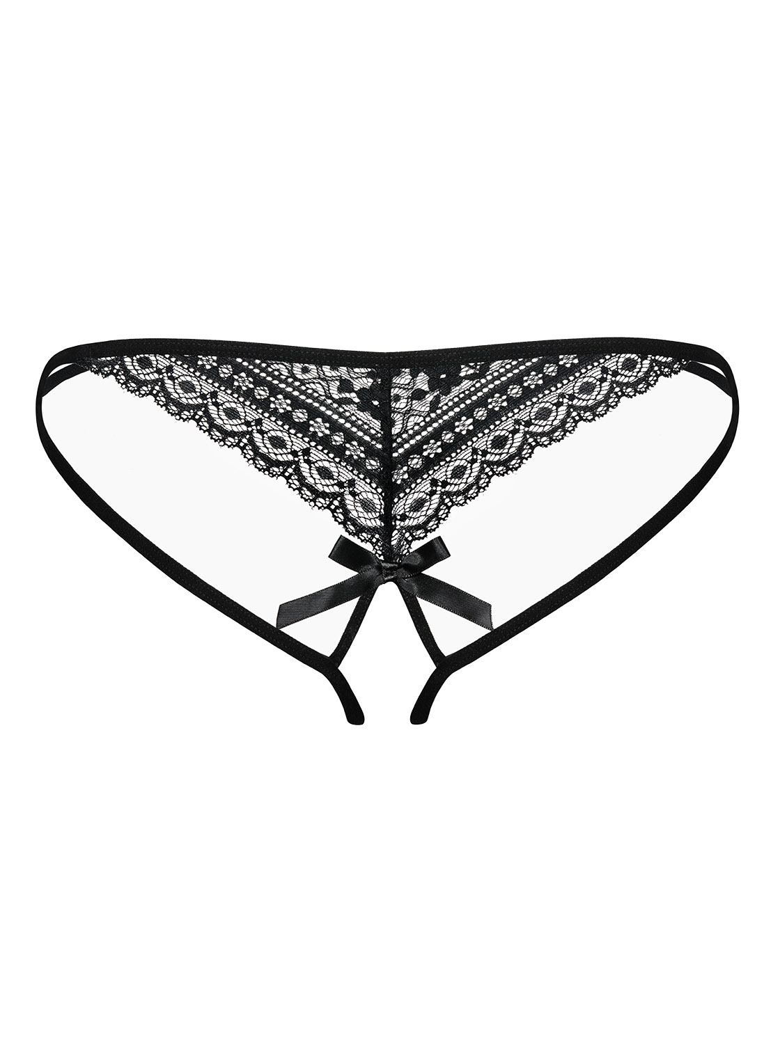 Сексуальное женское белье seksy открытые трусики замочная скважина S / M модель picantina crotchless открытые трусики