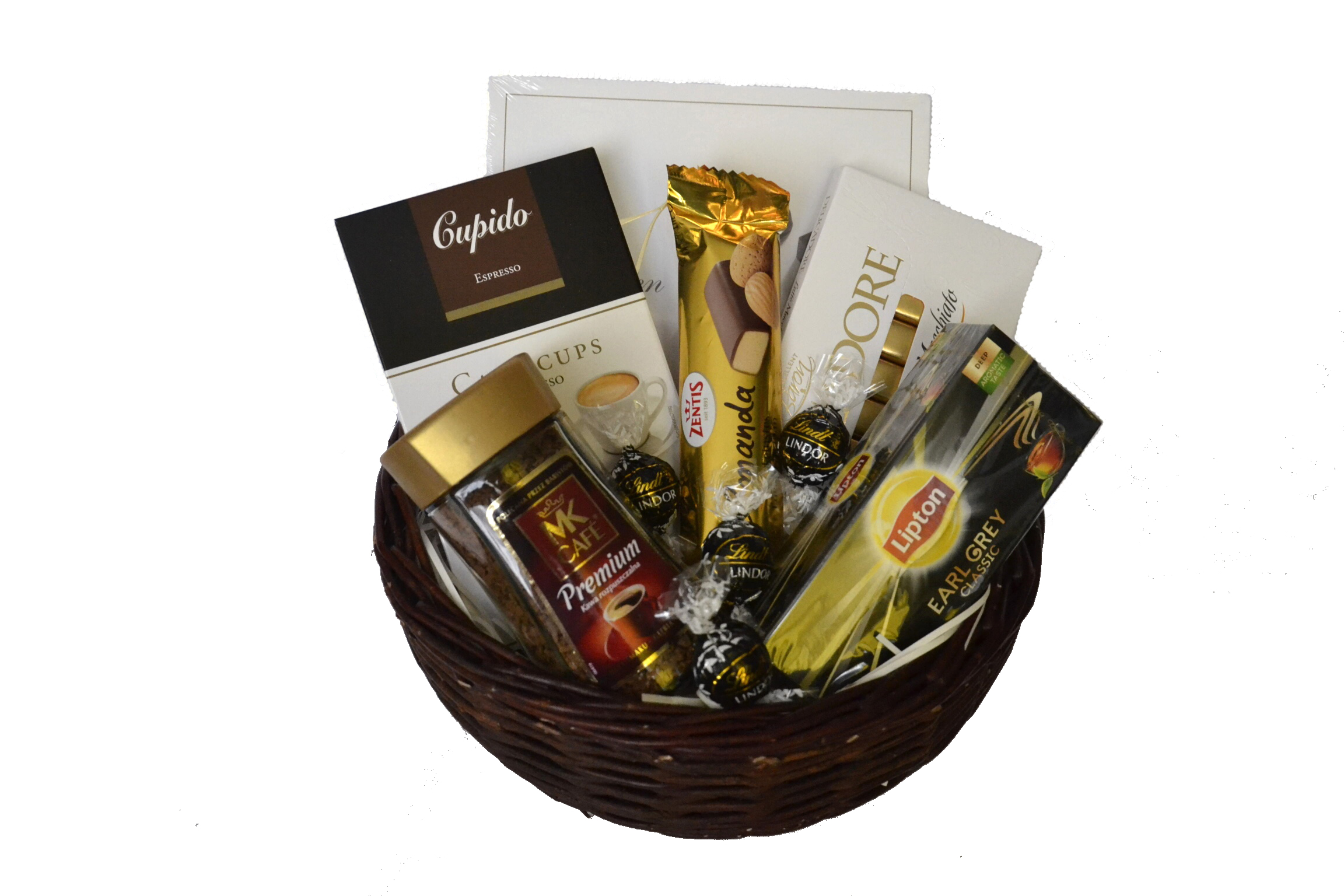 Kosz podarunkowy Kosz Upominkowy Kosz słodyczy