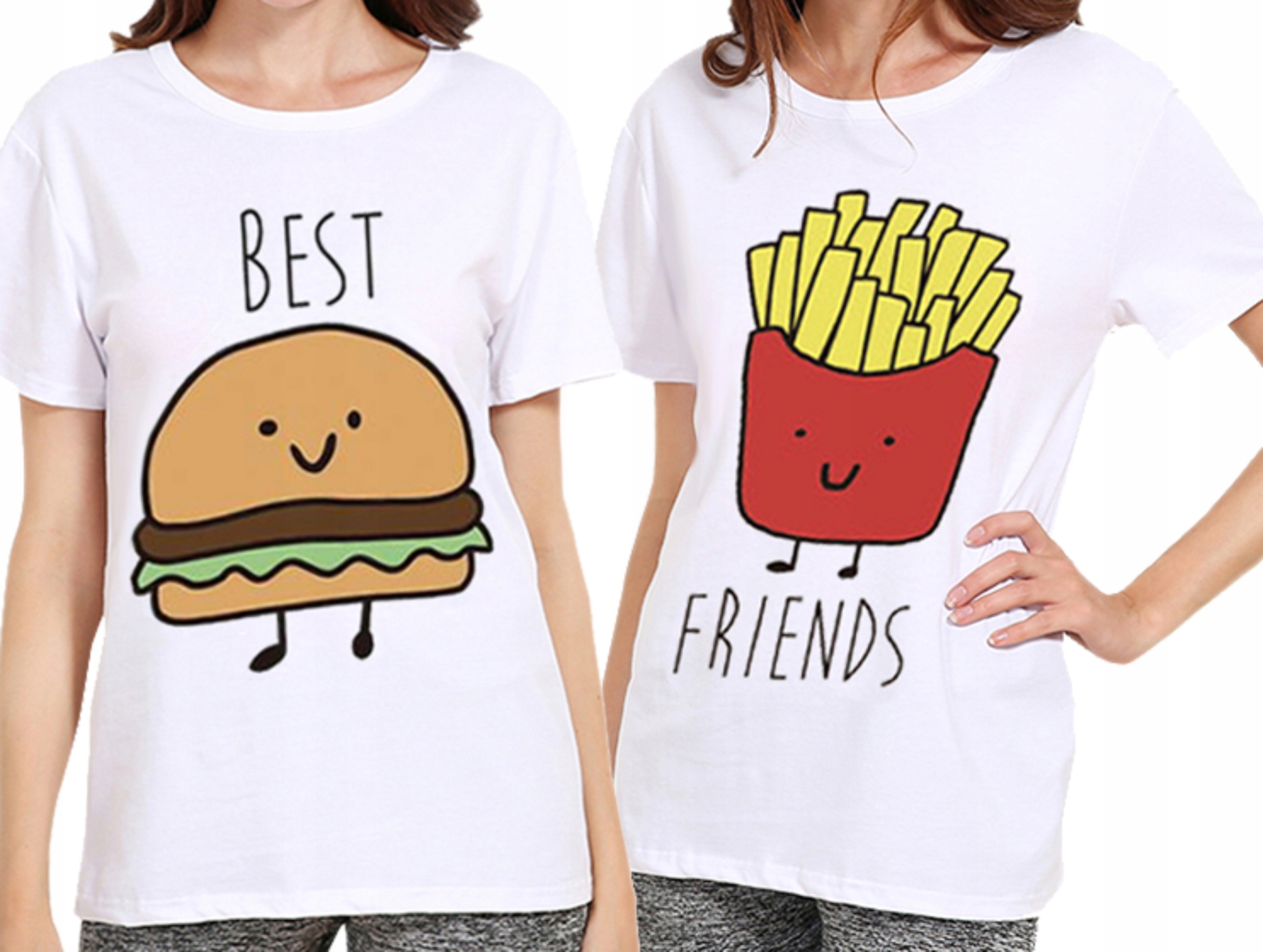 

Koszulki zestaw Przyjaciółek Best Frends