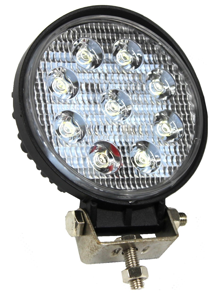 

Lampa Robocza 9 Led Okrągłą 12V 24V Ce Homologacja