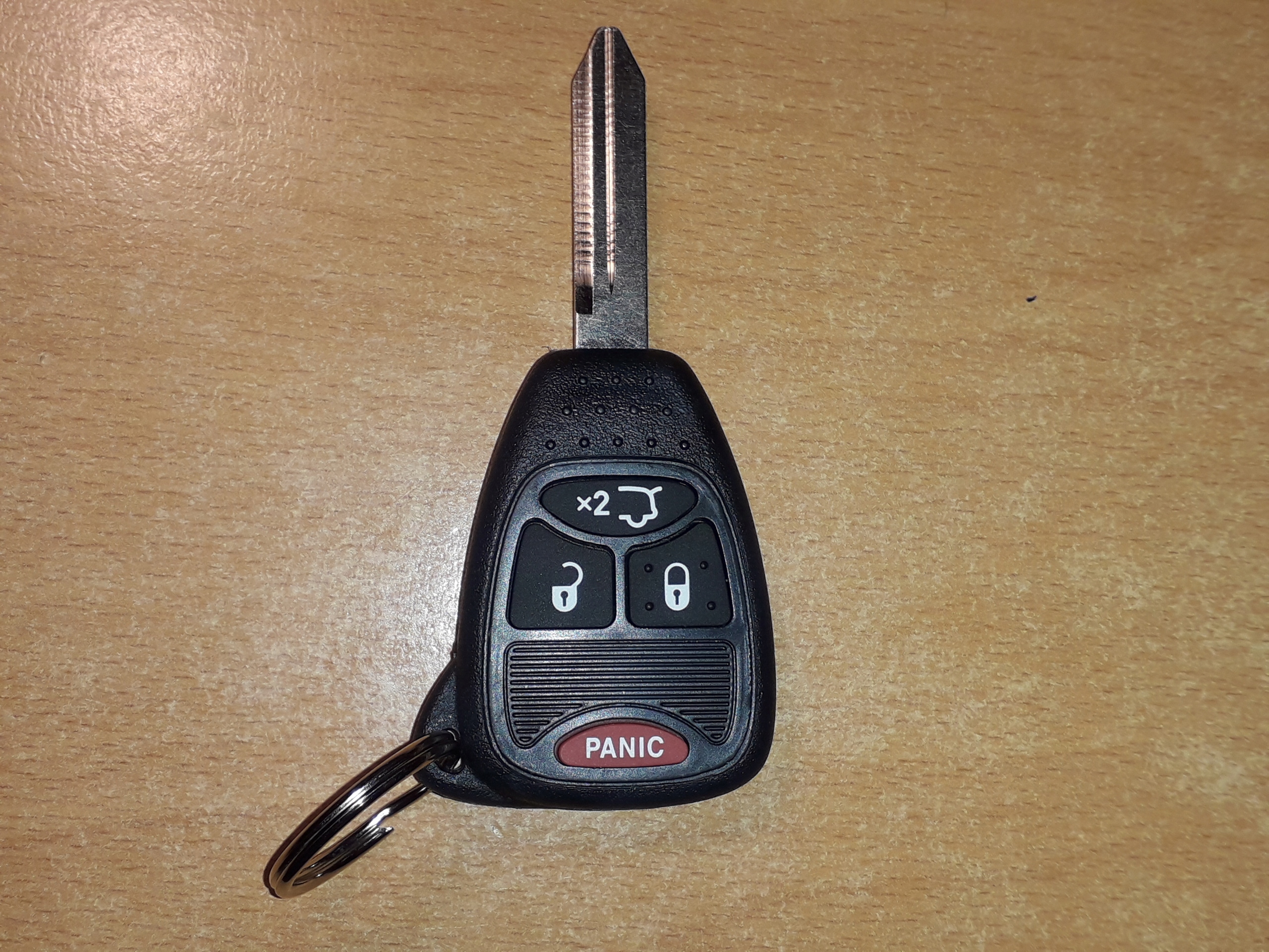 Chrysler pacifica key code