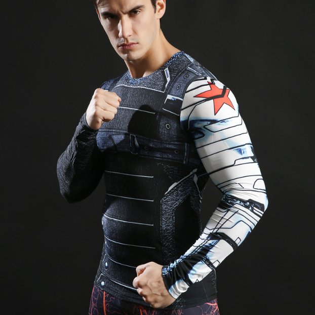 Koszulka Termoaktywna WINTER SOLDIER ZIMOWY S Marka inna