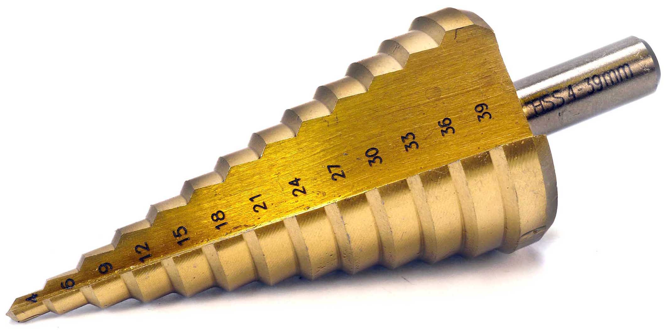 

Wiertło Stożkowe Stopniowe Hss Tytan 4-32mm