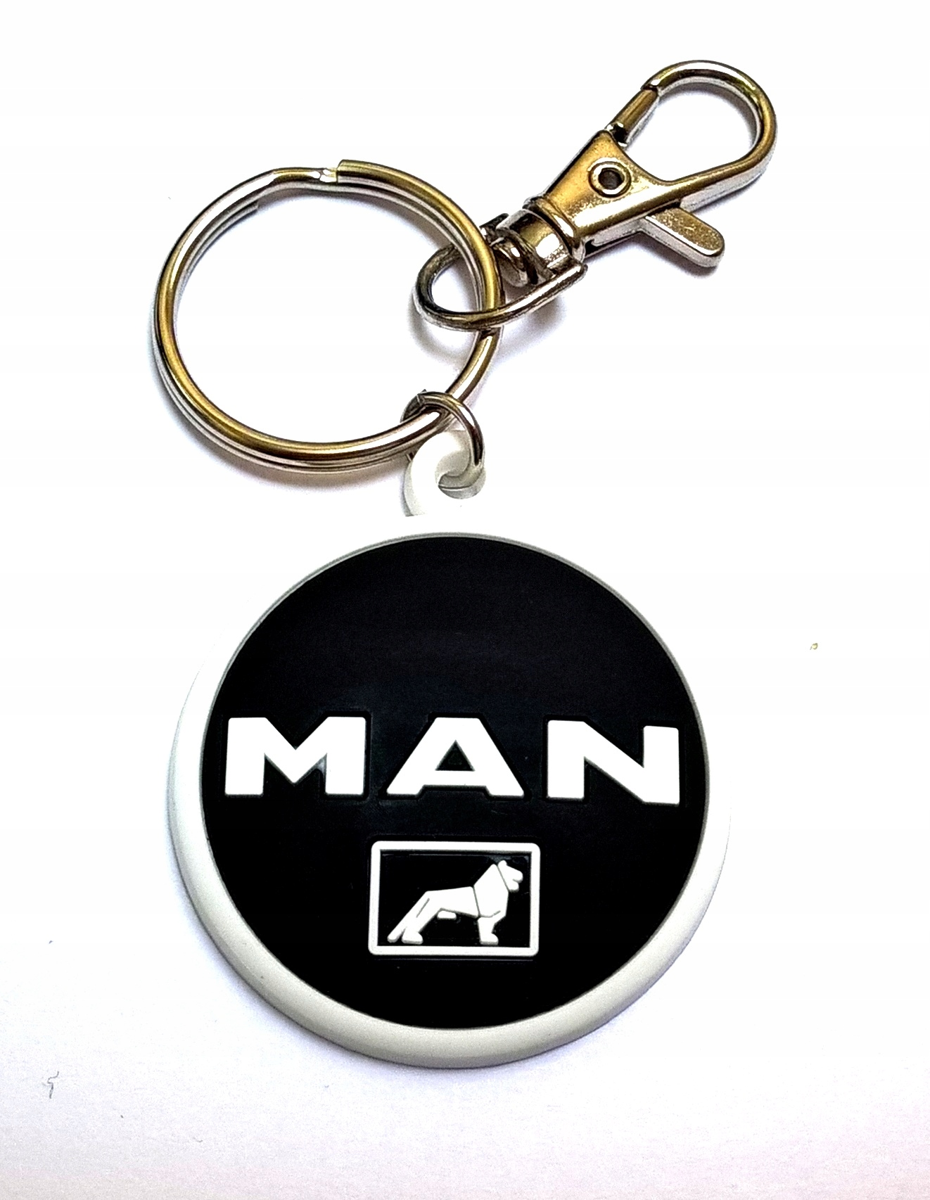 

Brelok Man logo gumowy breloczek do kluczy Tir Tgx