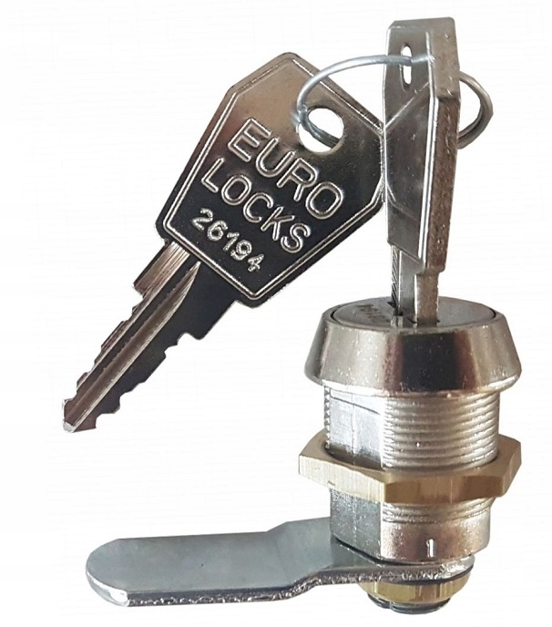 ZAMEK DO SZAFEK BHP EUROLOCK B671 system 1 klucza (EUROLOCK B671