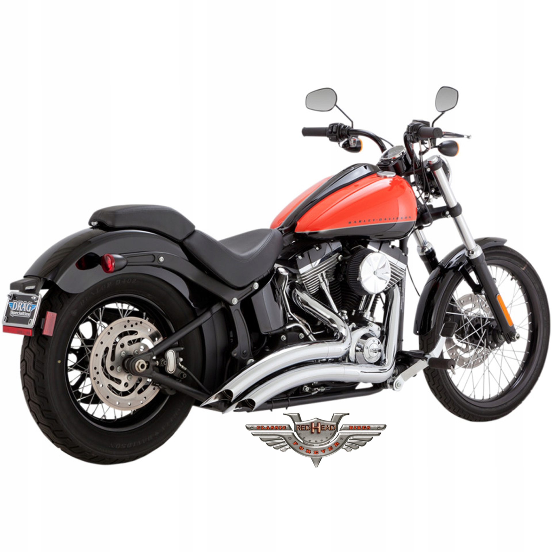 26069 - HARLEY SOFTAIL FAT BOY CUSTOM ВЫХЛОП V & H 86-17