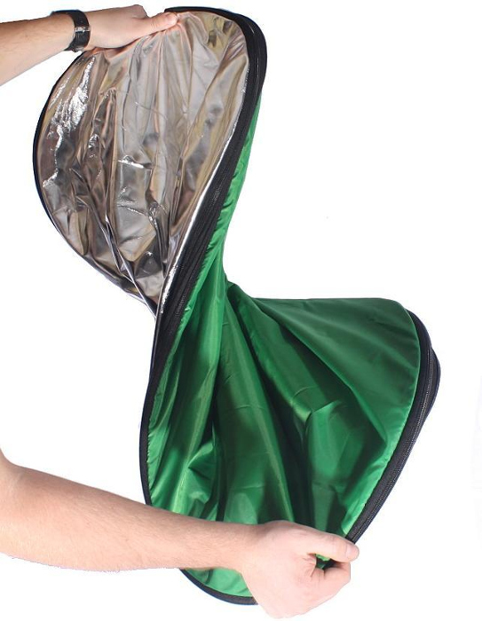 BLENDA FOTOGRAFICZNA 5w1 OWALNA 100x150CM ETUI Kod producenta 100X150