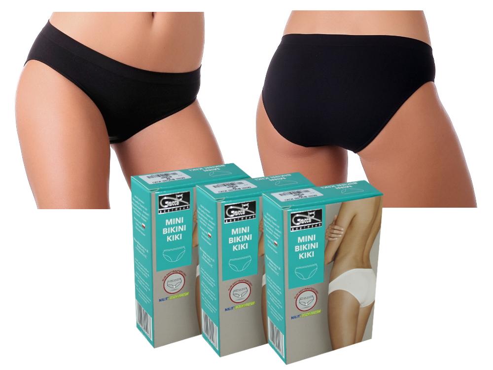 

3szt. Gatta majtki Figi bikini Kiki bezszwowe M
