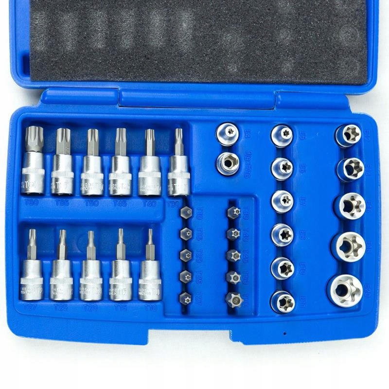 

Zestaw Kluczy Klucze E Torx 34 El. Zew/wew 3/8''