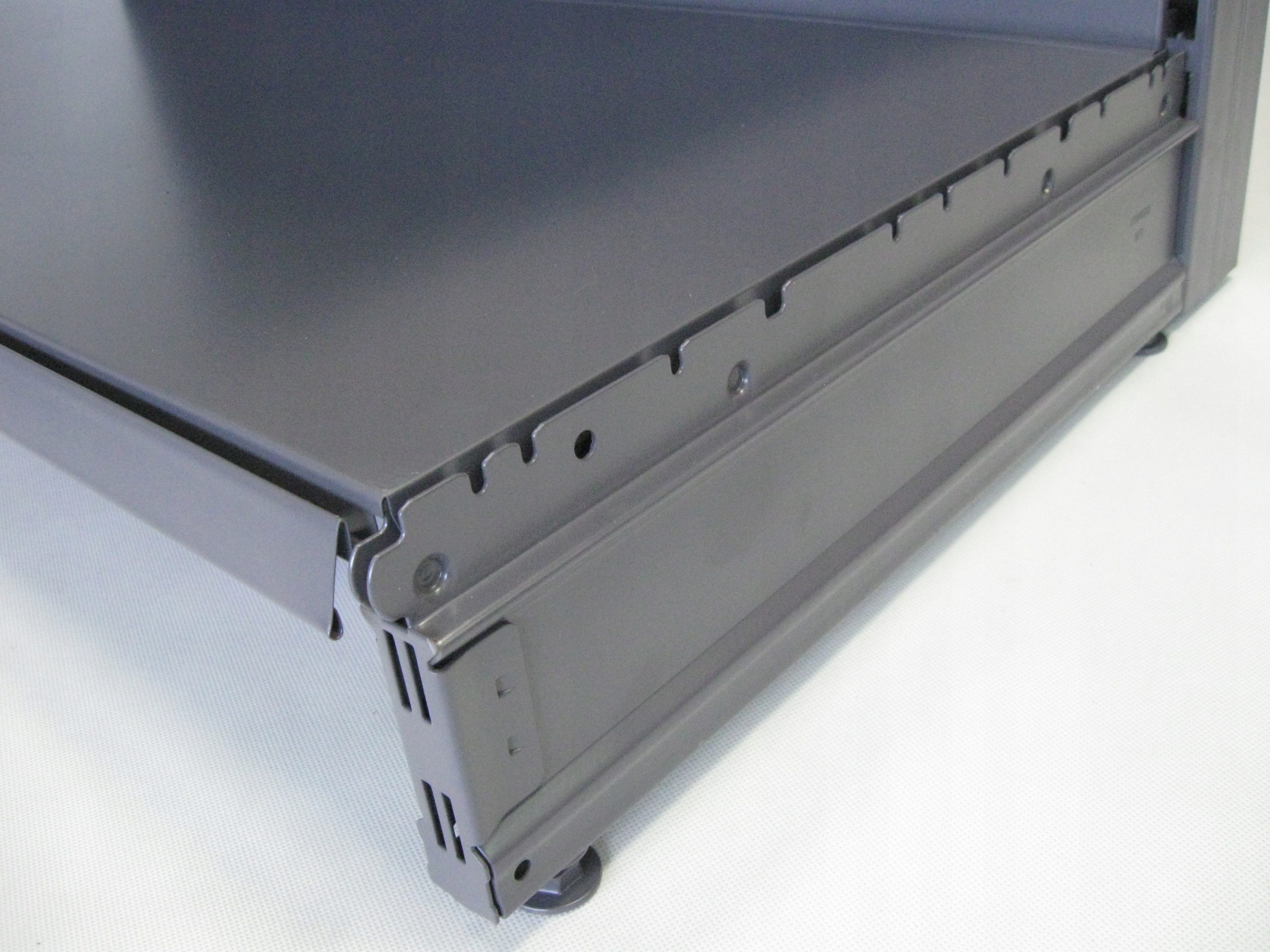 REGAŁ SKLEPOWY MAGO perforowany metal 210/125/55cm Szerokość 125 cm