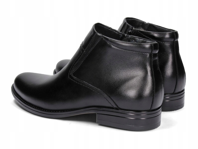 SZTYBLETY MĘSKIE ZIMOWE SKÓRA POLSKIE 282 CZ 40 Marka inna