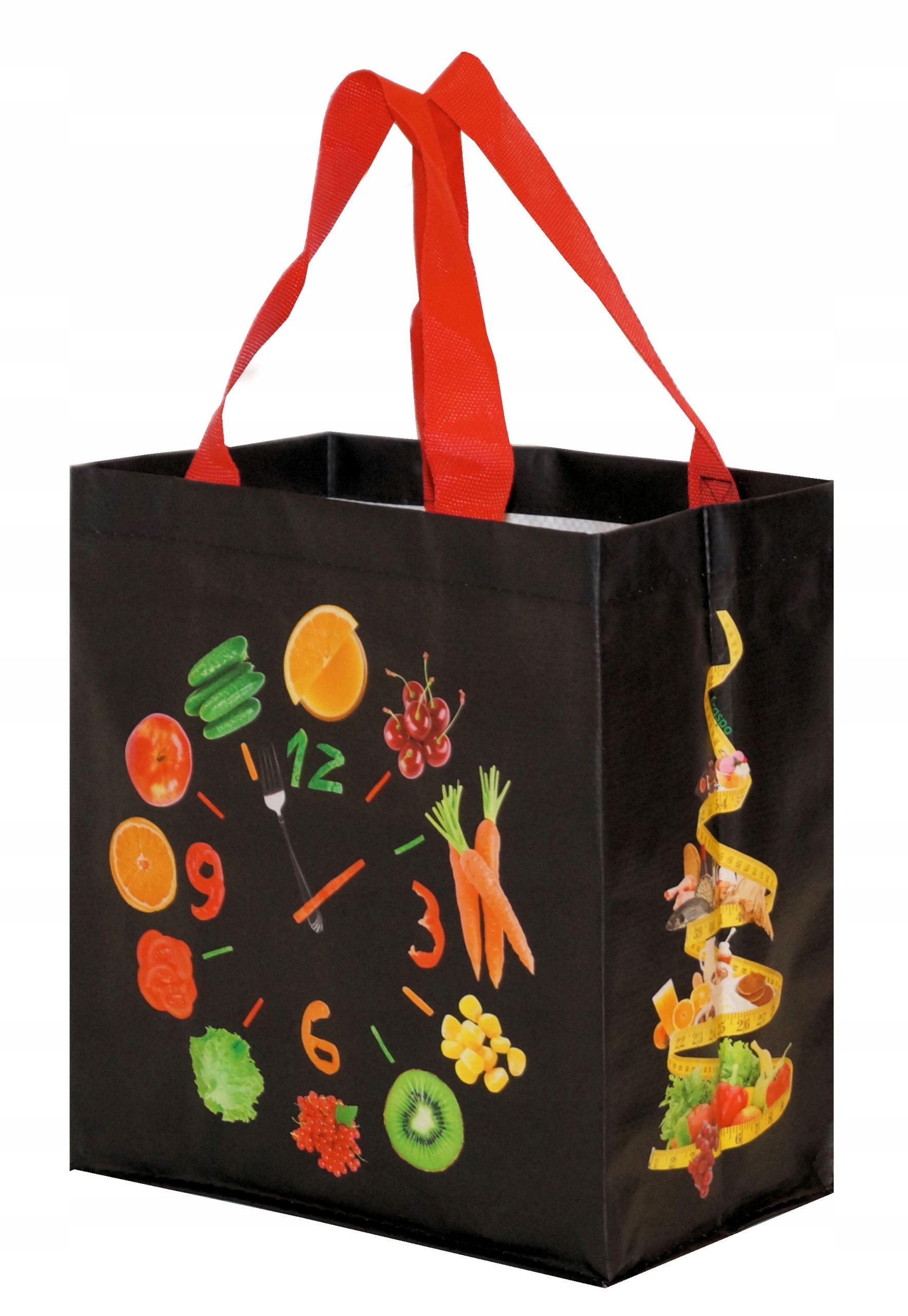 

Torba Na Zakupy do wózka czarna Eco Eko 26x15x27cm