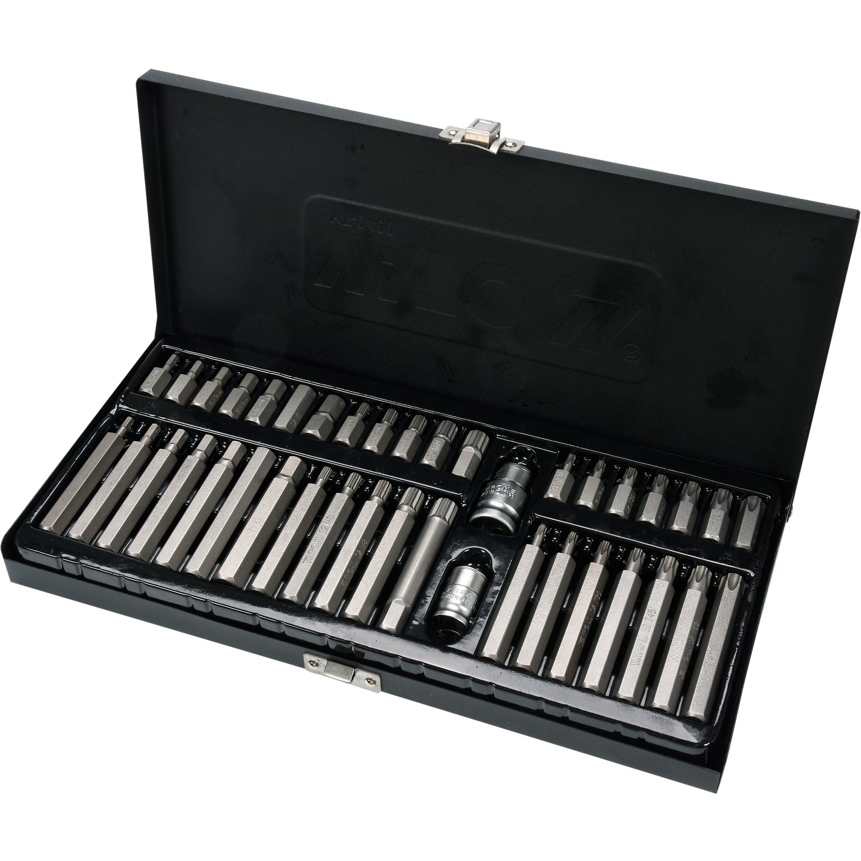 Sada bitů Yato Torx Spline Hex 40 prvků