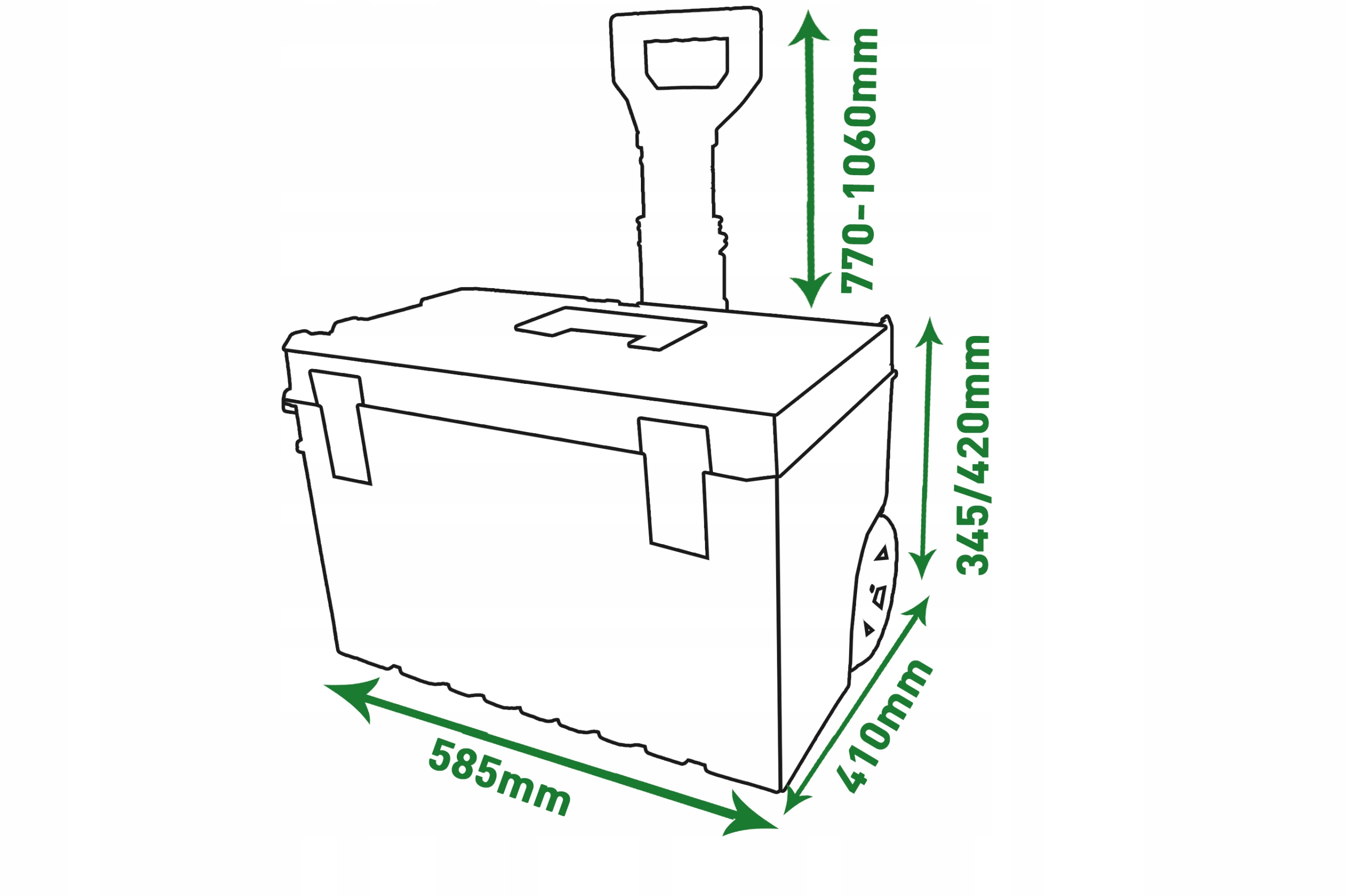 Ящик для инструментов Qbrick System one Cart