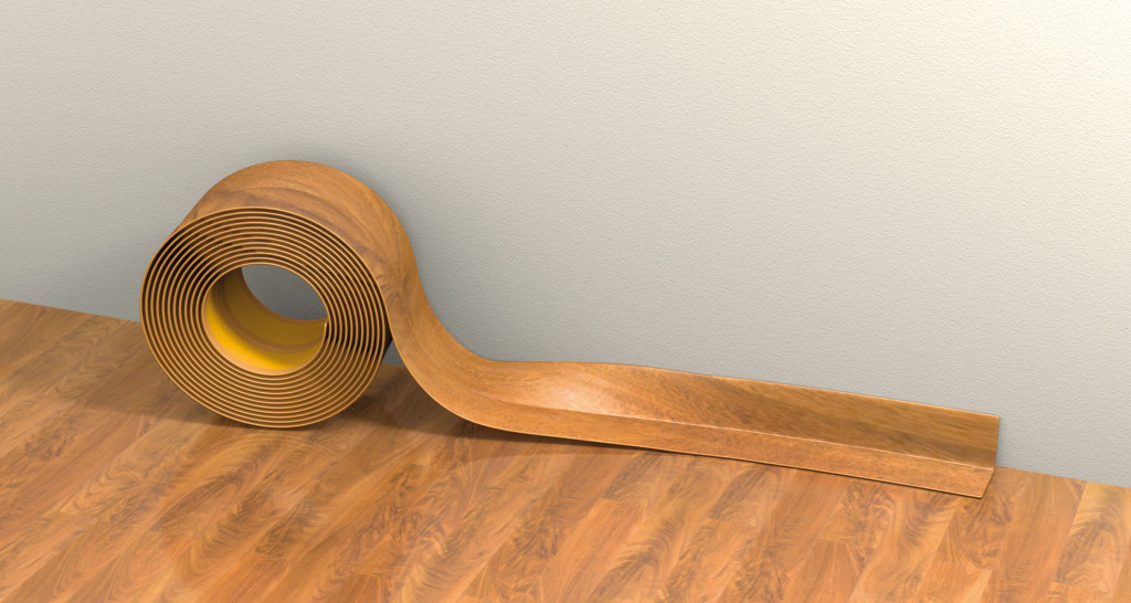 SAMOPRZYLEPNA TAŚMA PODŁOGOWA ELASTYCZNA LISTWA 15 Materiał PCV