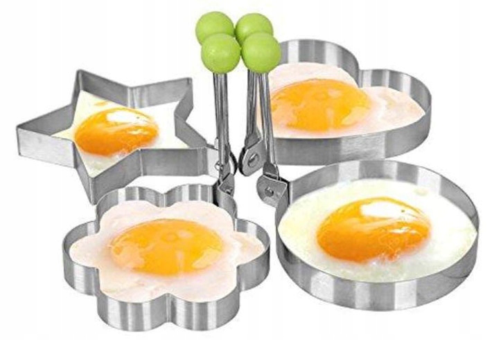 FOREMKA DO JAJEK SADZONYCH STALOWA jajka FORMA KOŁO KWIATEK SERCE GWIAZDA Marka inna