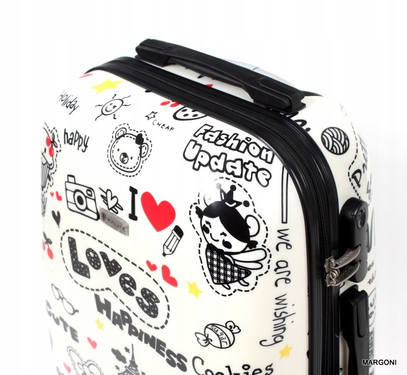 WALIZKA MAŁA KÓŁKA PODRÓŻNA DZIECI KABINOWA WORLD Model 809201