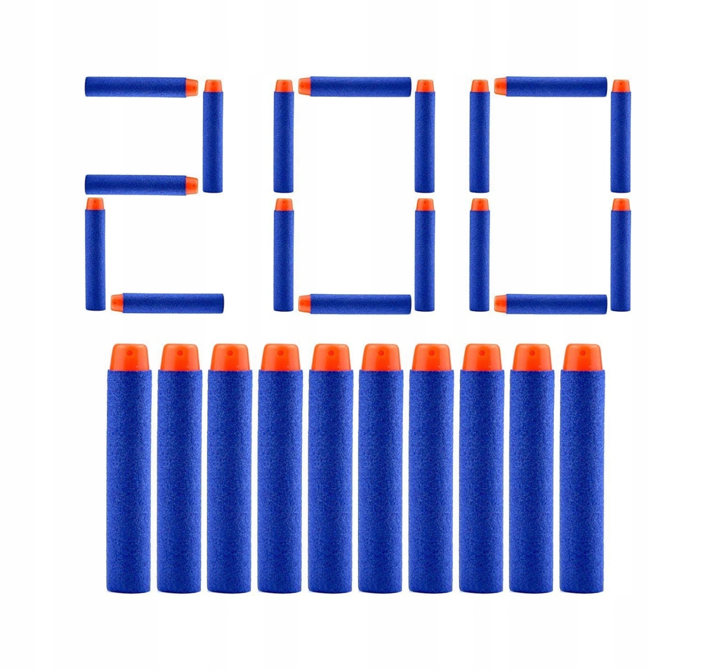 

200 Strzałek Do Wyrzutni Nerf N-strike Elite