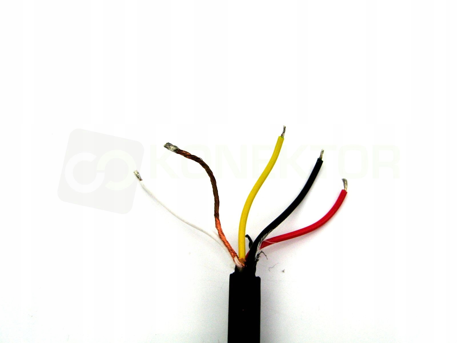 Kabel mikrofonowy 4 żyły + oplot ELASTYCZNY 200cm Kod producenta Kabel mikrofonowy 4 żyły + oplot 200cm