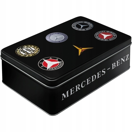 

Puszka pojemnik Mercedes Logo blacha 2.5L