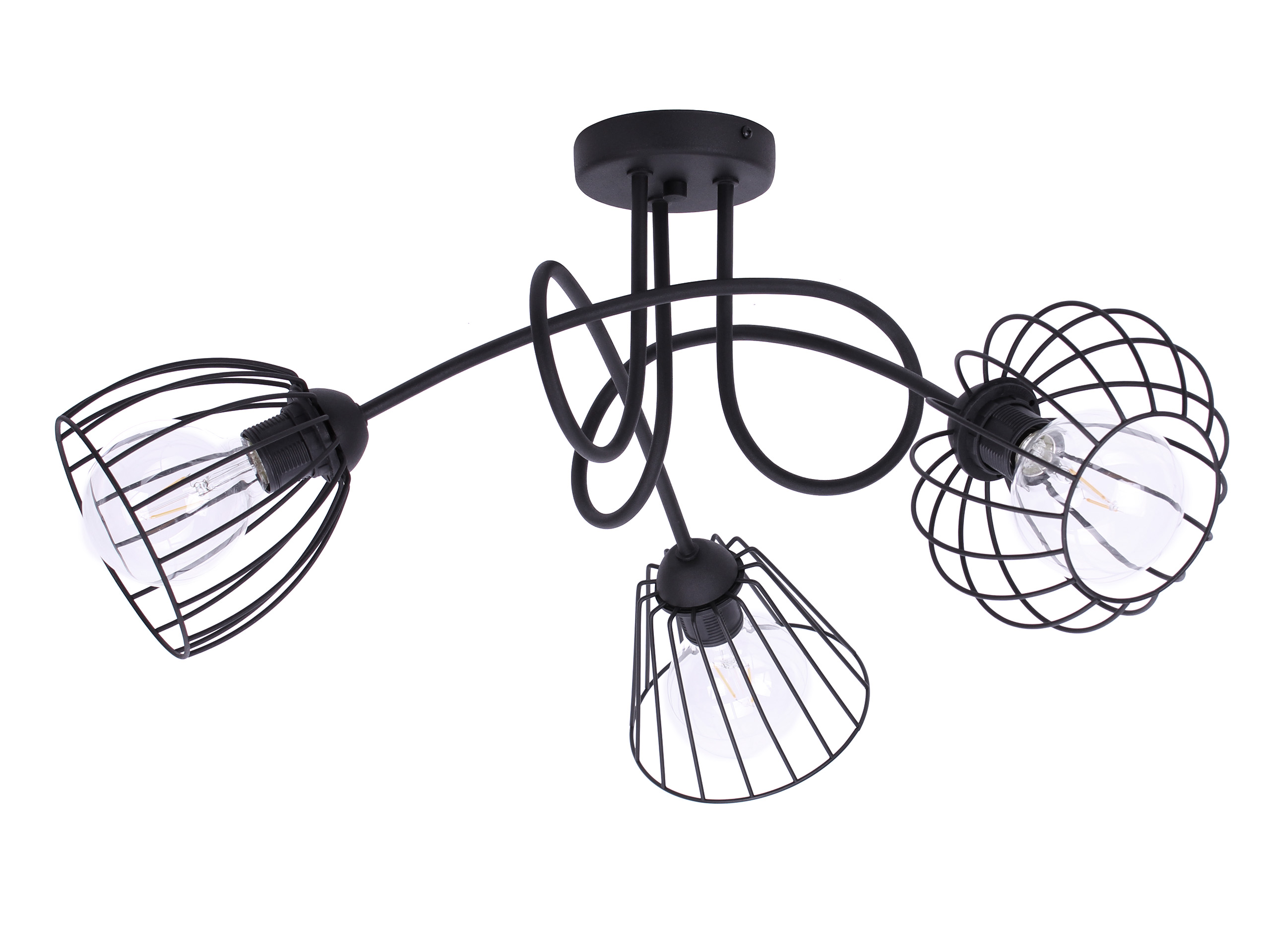 

Lampa sufitowa Z Różnymi Kloszami Loft Retro E27
