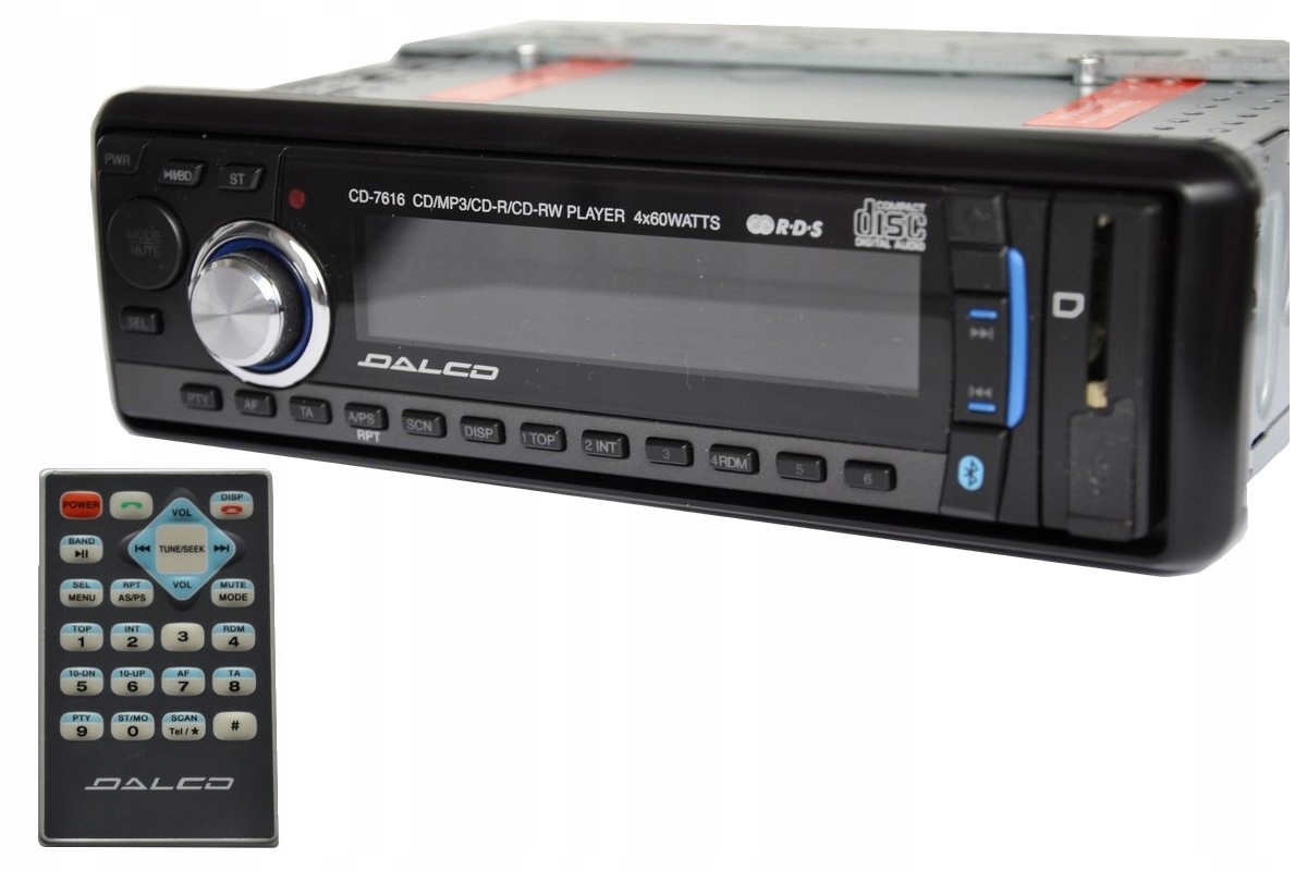 Автомобиль радио CD MP3 USB SD BLUETOOTH 4 x 60w Высота продукта 5 см