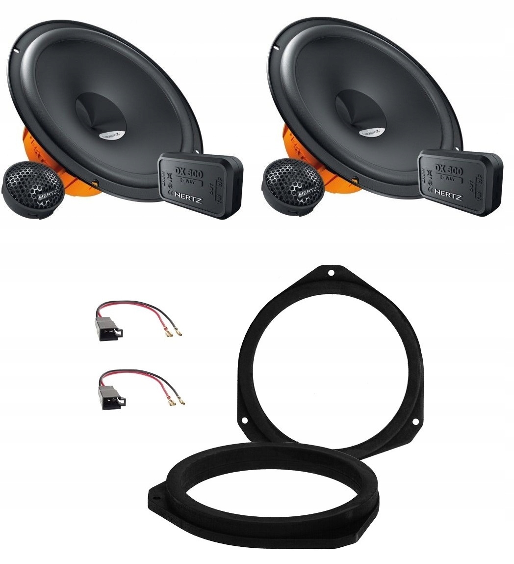Hertz Dsk 165.3 Reproduktory vzdialenosti 16,5 cm Alfa Romeo Giulietta Fiat 500